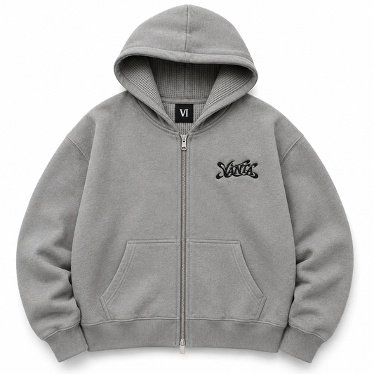 vanta logo zip up